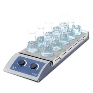 เครื่องกวนสารให้ความร้อน 10 หลุม (Magnetic Hotplate Stirrers) รุ่น MS-H-S10 ยี่ห้อ ONILAB
